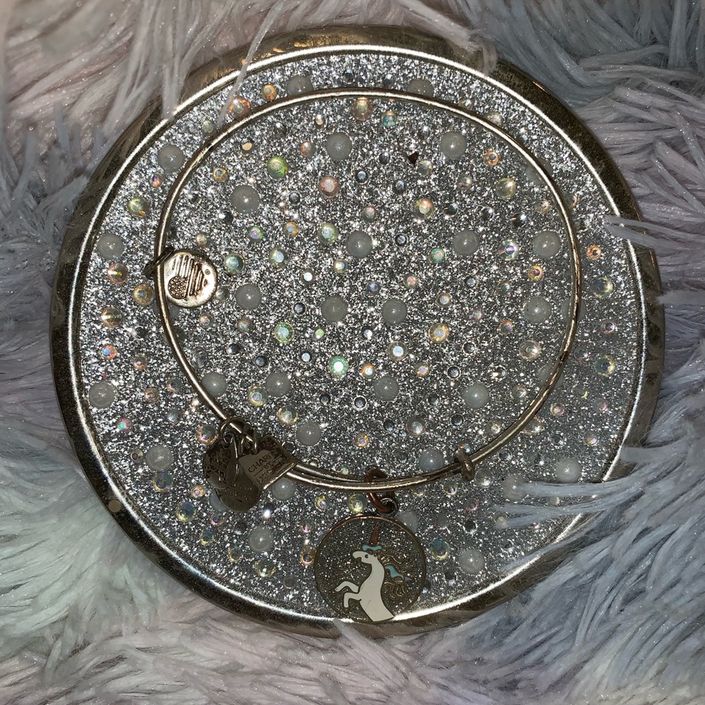 Alex and ani unicorn bangle